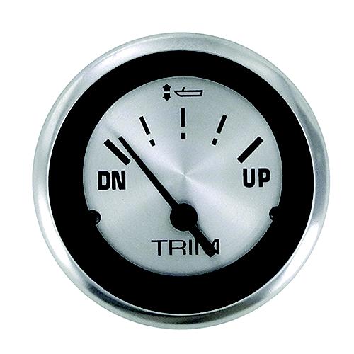 Sierra 63482P Sterling Series 2″ Stainless Steel Yamaha 2001 & Newer Engine Trim Gauge