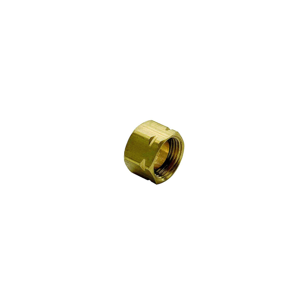 Dometic HF5526 Hydraulic Fitting Tube Nuts 3/8″ - Brass - 3/8″ Tube - 6/Kit