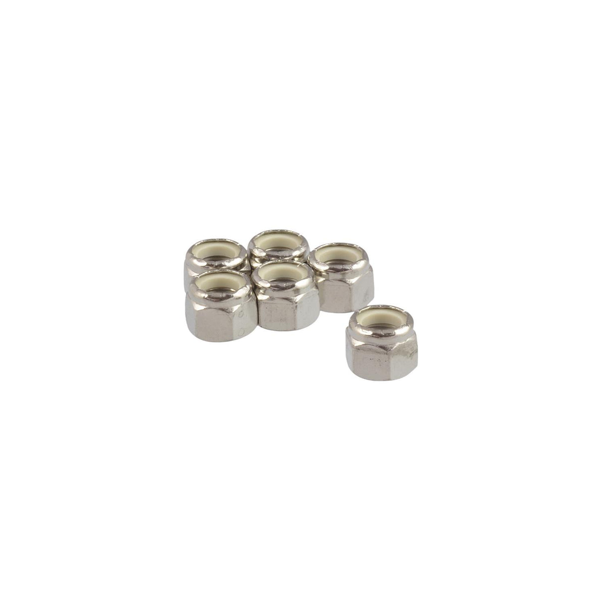 SeaStar HF6008 1/2" NF Nylon Brass Nuts, 6/sets