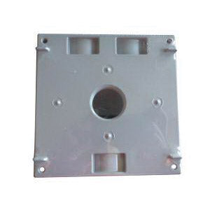 Orbit 2B75 2B75-4 Weatherproof Box, 4-9/16 in W, 2 in D, 4-1/2 in H, 2 -Knockout, Screw Mounting, NEMA 3R, Gray
