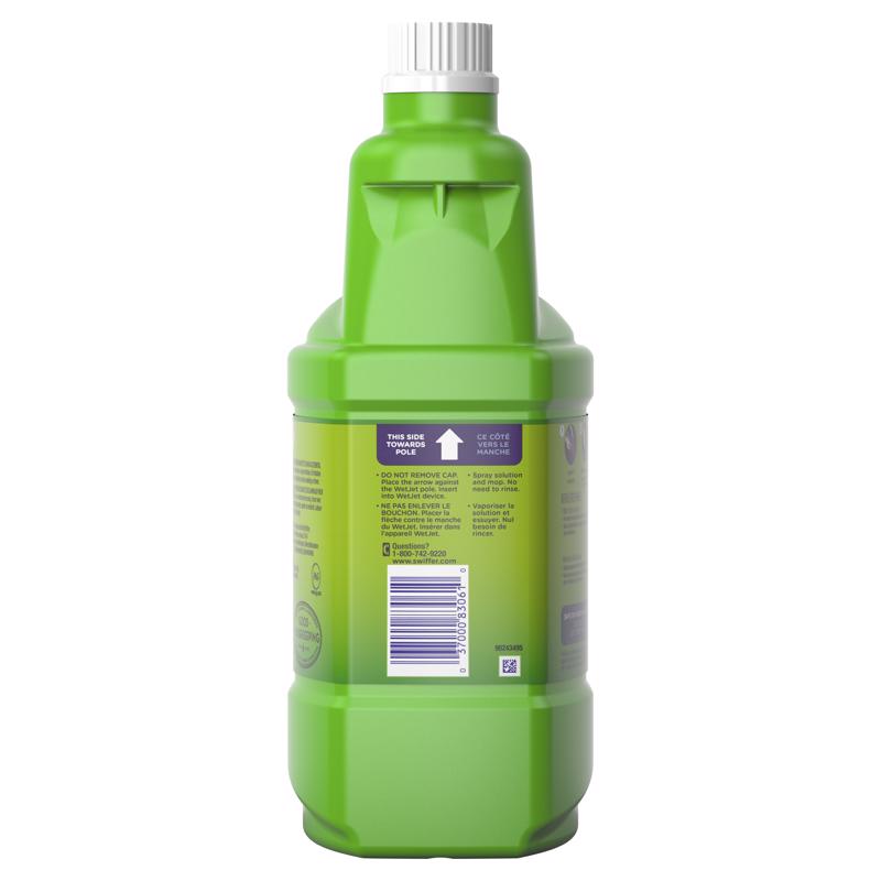 Swiffer WetJet Clean Fresh Scent Floor Cleaner Refill Liquid 42.2 oz