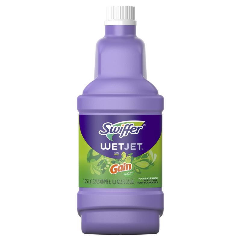 Swiffer WetJet Clean Fresh Scent Floor Cleaner Refill Liquid 42.2 oz