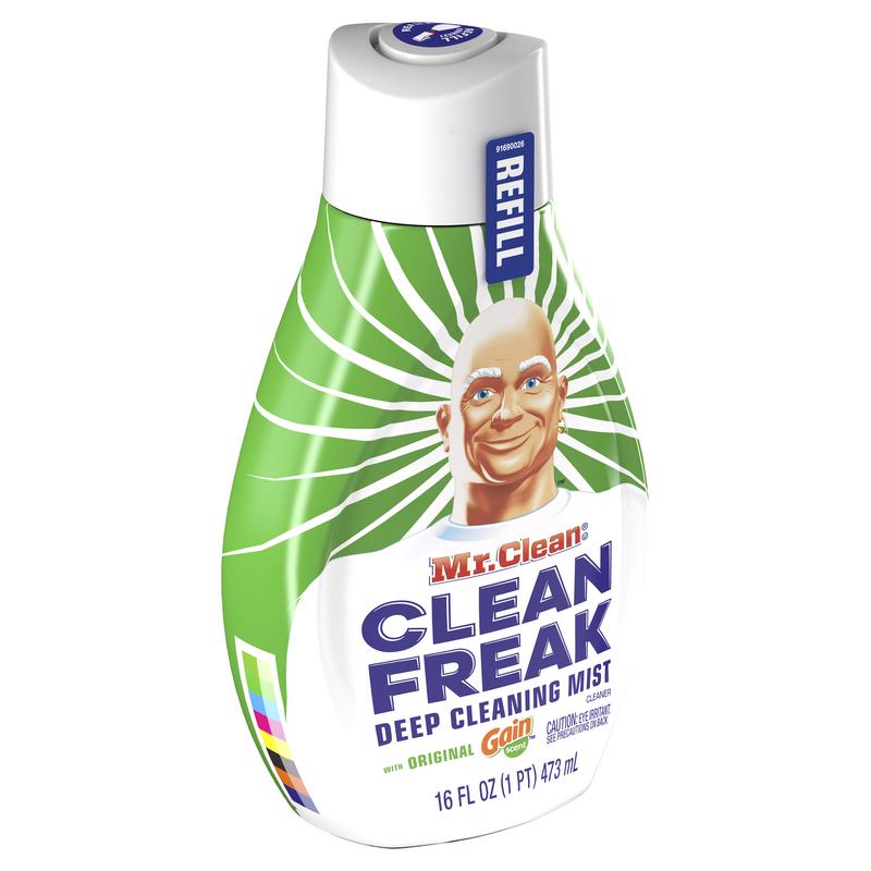 Mr. Clean Clean Freak Original Scent Concentrated Deep Cleaning Mist Refill Liquid 16 oz, Pack of 6