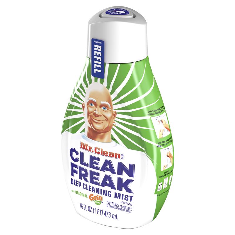 Mr. Clean Clean Freak Original Scent Concentrated Deep Cleaning Mist Refill Liquid 16 oz, Pack of 6