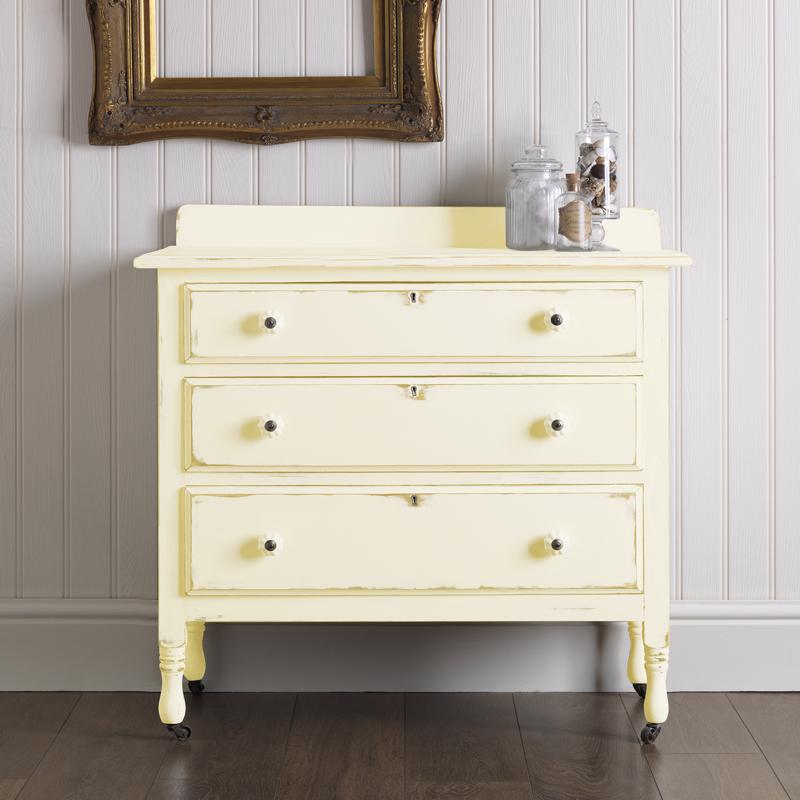 Rust-Oleum Chalked Ultra Matte Chiffon Cream Oil-Based Acrylic Sprayable Chalk Paint 12 oz