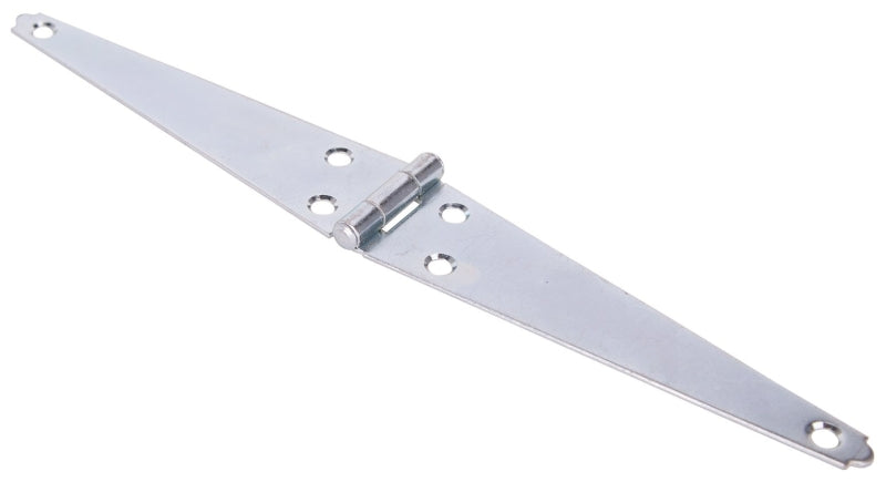 ProSource LSH-Z06-013L Strap Hinge, 1.8 mm Thick Leaf, 6 in, Steel, 180 Range of Motion, Screw Mount Mounting, Pack of 10