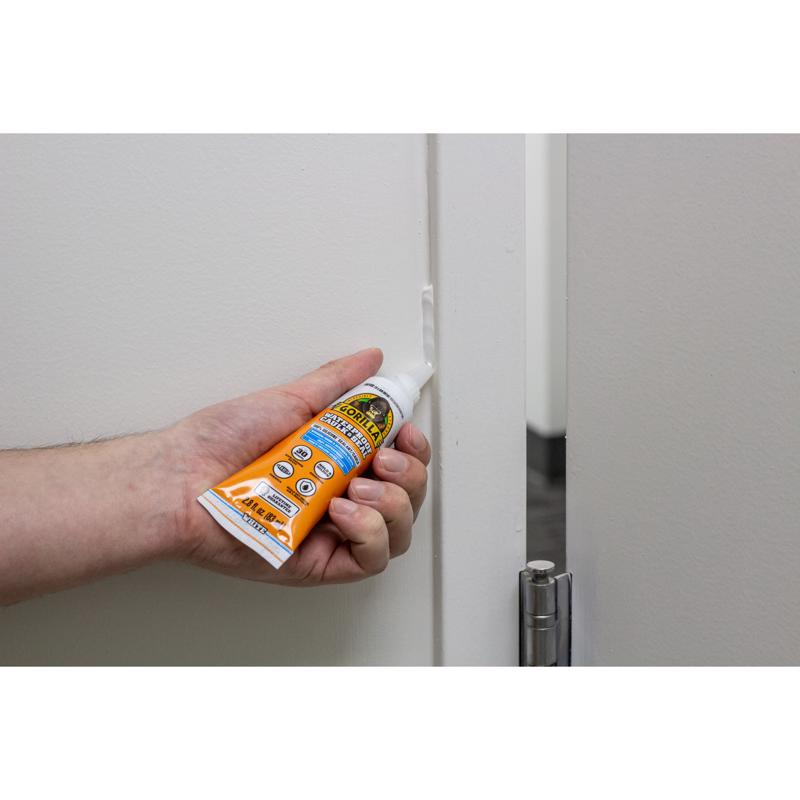 Gorilla White Silicone All Purpose Sealant 2.8 oz, Pack of 6