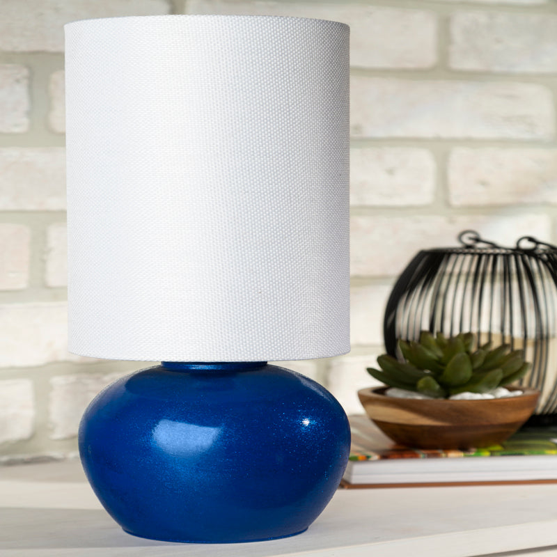 Rust-Oleum Imagine Glitter Navy Blue Water-Based Glitter Paint Interior 8 oz, Pack of 4