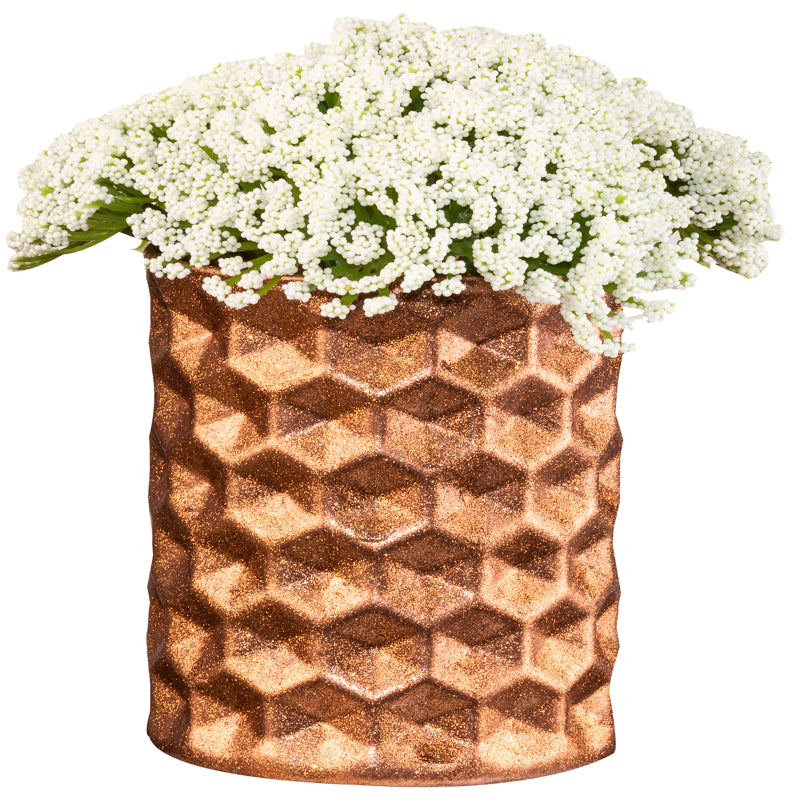 Rust-Oleum Imagine Glitter Copper Water-Based Glitter Paint Interior 8 oz, Pack of 4