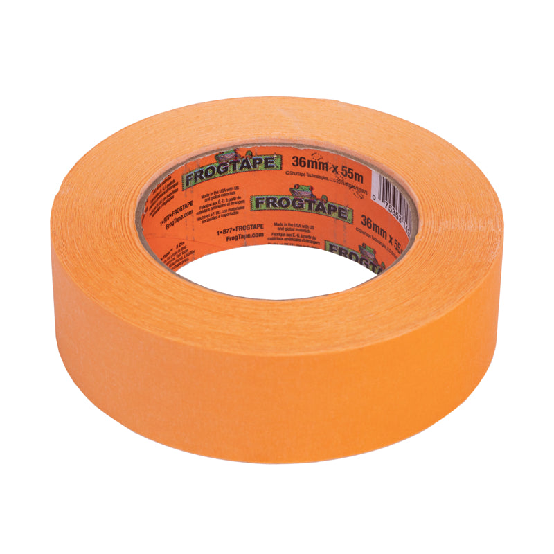FrogTape Pro Grade 1.41 W X 60 yd L Orange High Strength Painter's Tape 4 pk, Pack of 6, Pack of 6