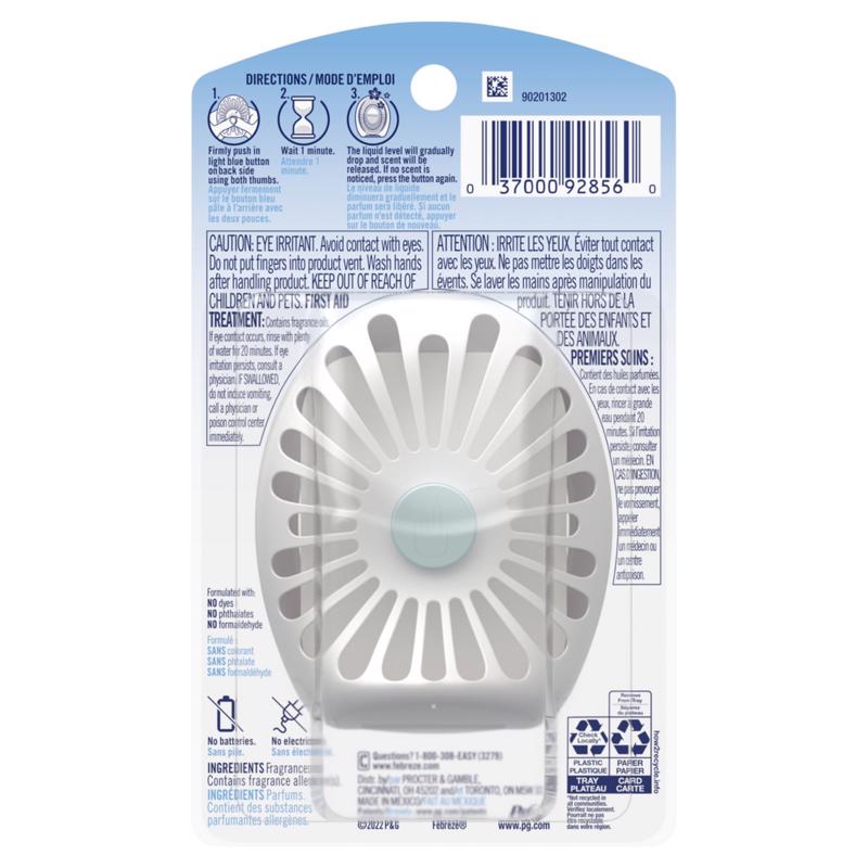 Febreze Small Spaces Berry & Bramble Scent Air Freshener 0.25 oz Liquid 1 pk, Pack of 6