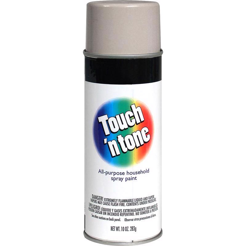 Touch N Tone Flat Aluminum Spray Paint 10 oz, Pack of 6, Pack of 6