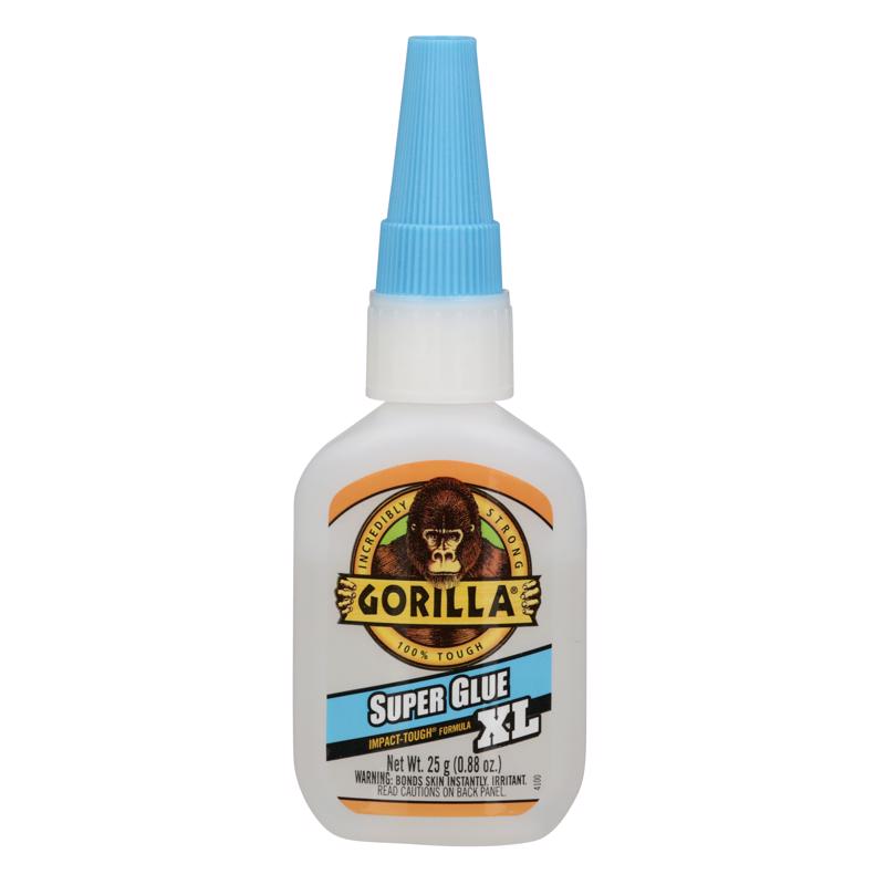Gorilla Super Glue XL High Strength Transluscent Super Glue 25 gm