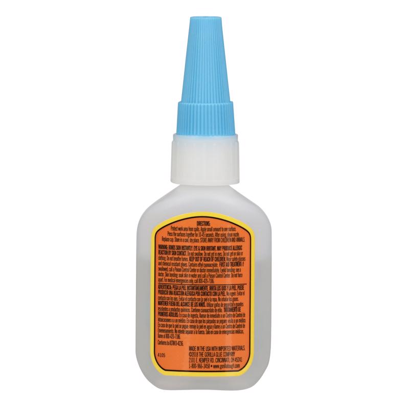Gorilla Super Glue XL High Strength Transluscent Super Glue 25 gm