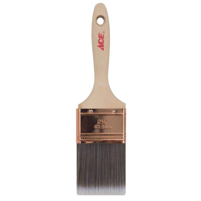 Ace Best 2-1/2 in. Flat Paint Brush, Pack of 6