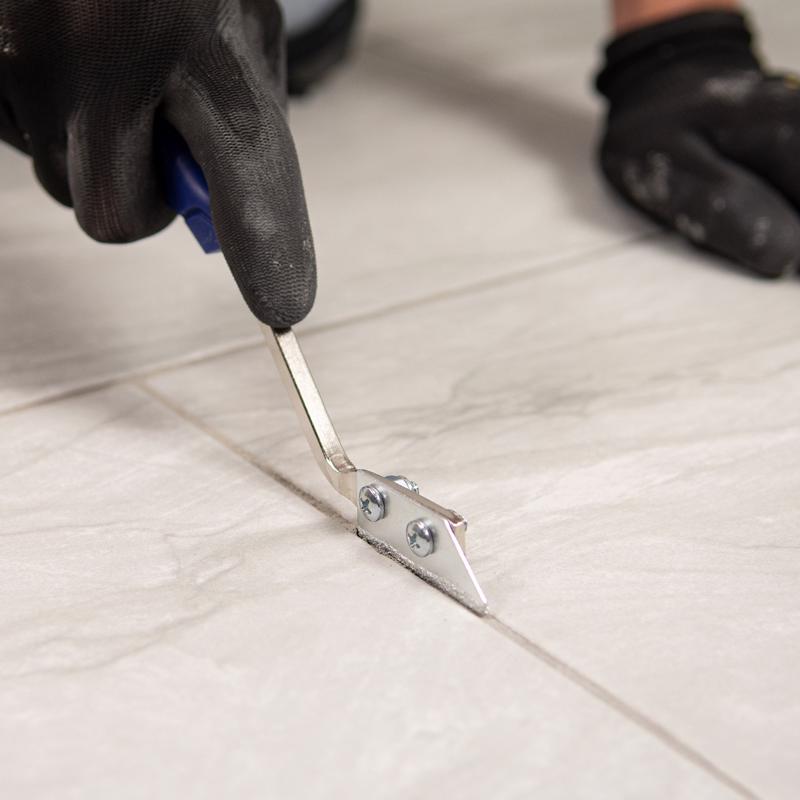 QEP 1.13 in. H X 0.13 in. W X .03 in. L Carbide Grit Grout Removal Tool Blade 2 pk