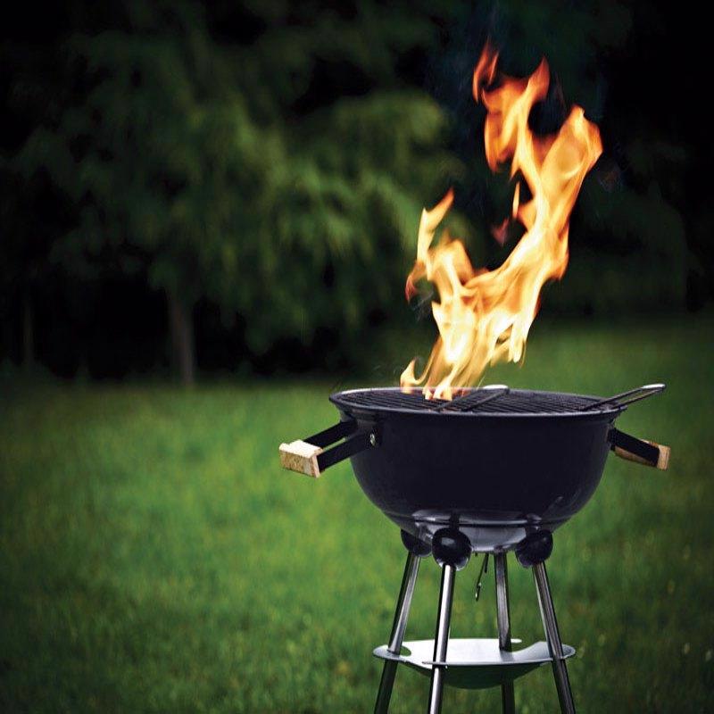 Ace Rust Stop Barbeque BBQ Black Protective Enamel Spray Paint 15 oz, Pack of 6