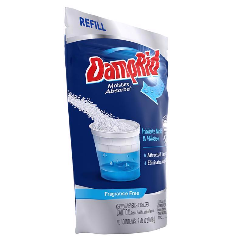 DampRid Moisture Absorber Refill No Scent 42 oz, Pack of 3