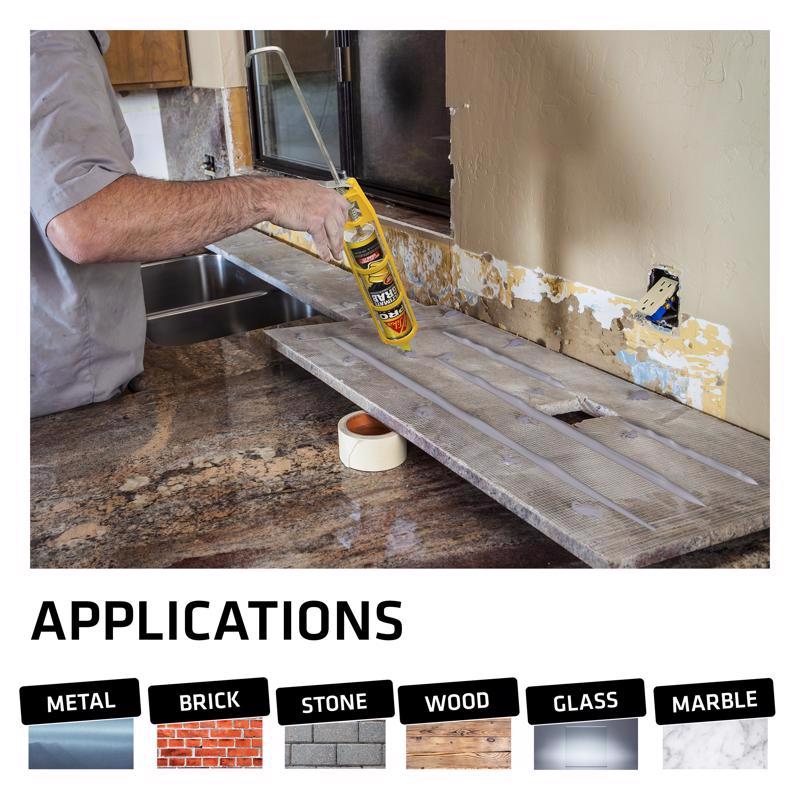 Sika Ultimate Grab Polyurethane Construction Adhesive 10.1 oz, Pack of 12