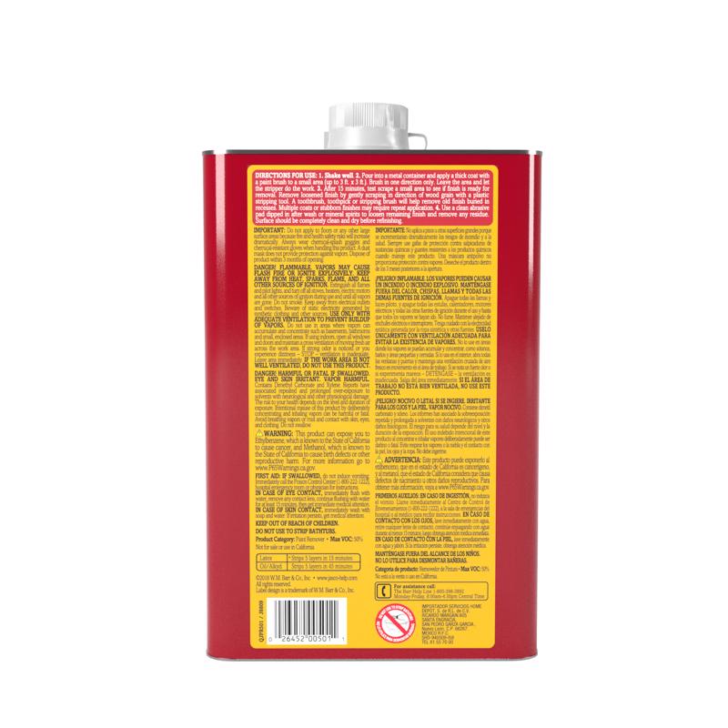Jasco Premium Paint & Epoxy Remover 1 qt, Pack of 6