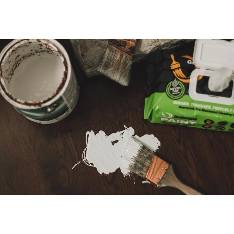 Crocodile Cloth 10 in. W X 15 in. L White Paint Cleaning Cloth, Pack of 6