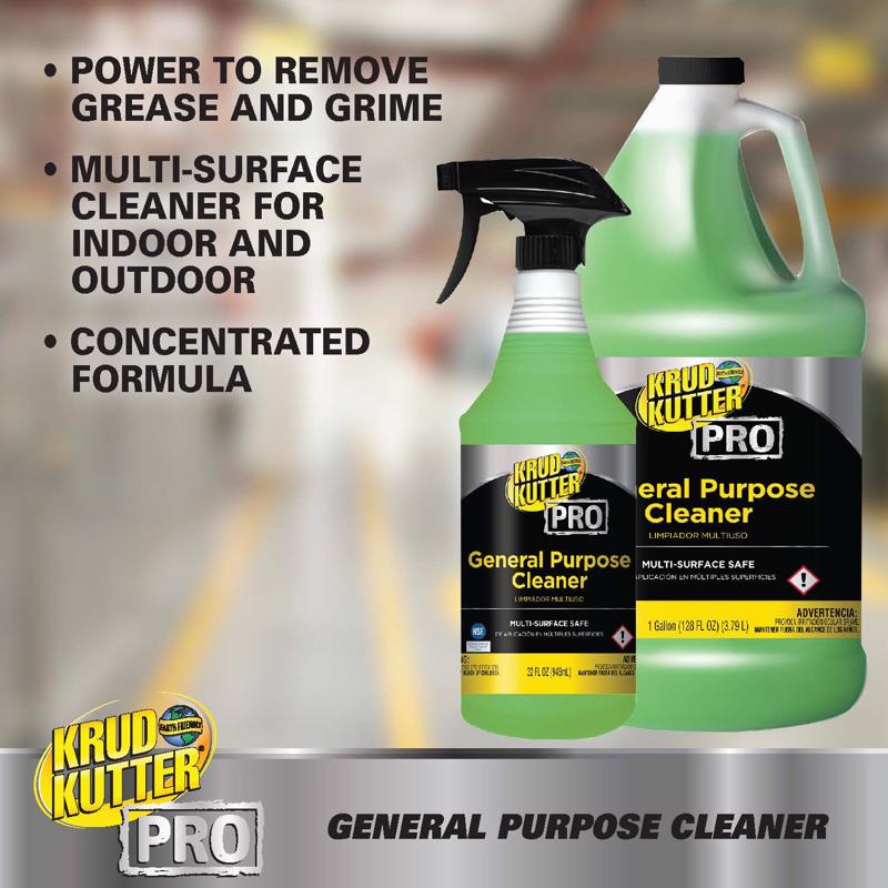Krud Kutter Pro No Scent Multi-Purpose Cleaner 32 oz 1 pk, Pack of 6