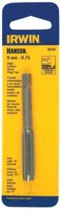 Irwin Hanson 8344 Thread Tap, M12-1.75 Thread, Plug Tap Thread, 4-Flute, HCS