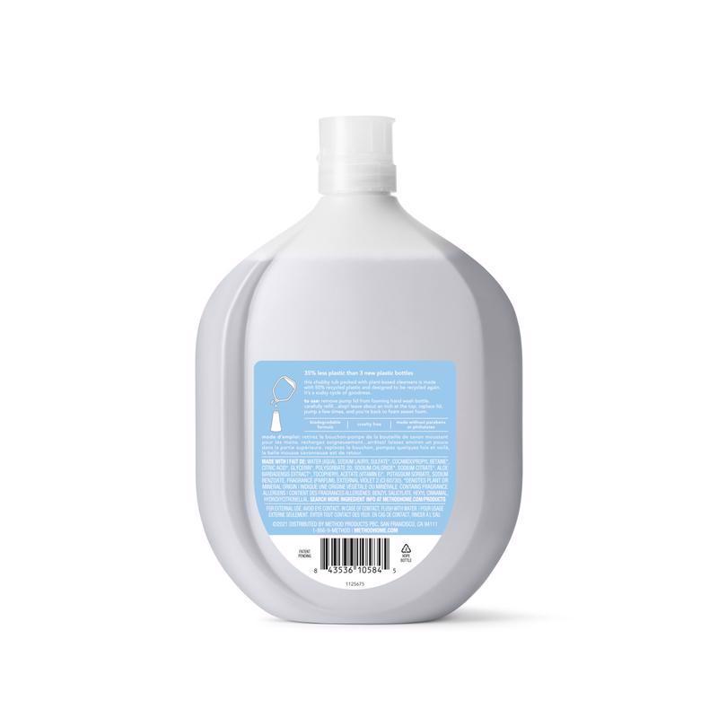 Method Sweet Water Scent Antibacterial Foam Hand Soap Refill 28 oz, Pack of 4