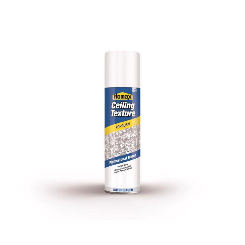 Homax Pro Match White Water-Based Wall and Ceiling Texture Paint 16 oz, Pack of 6