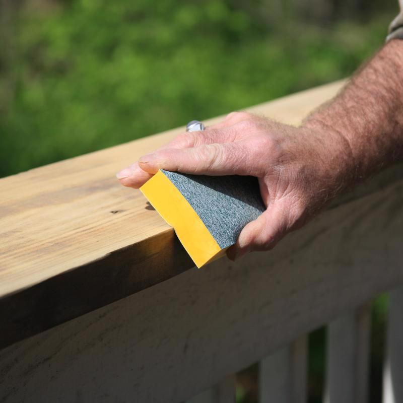 Ace 5 in. L X 3 in. W X 1 in. 60 Grit Coarse 2-Sided Sanding Sponge