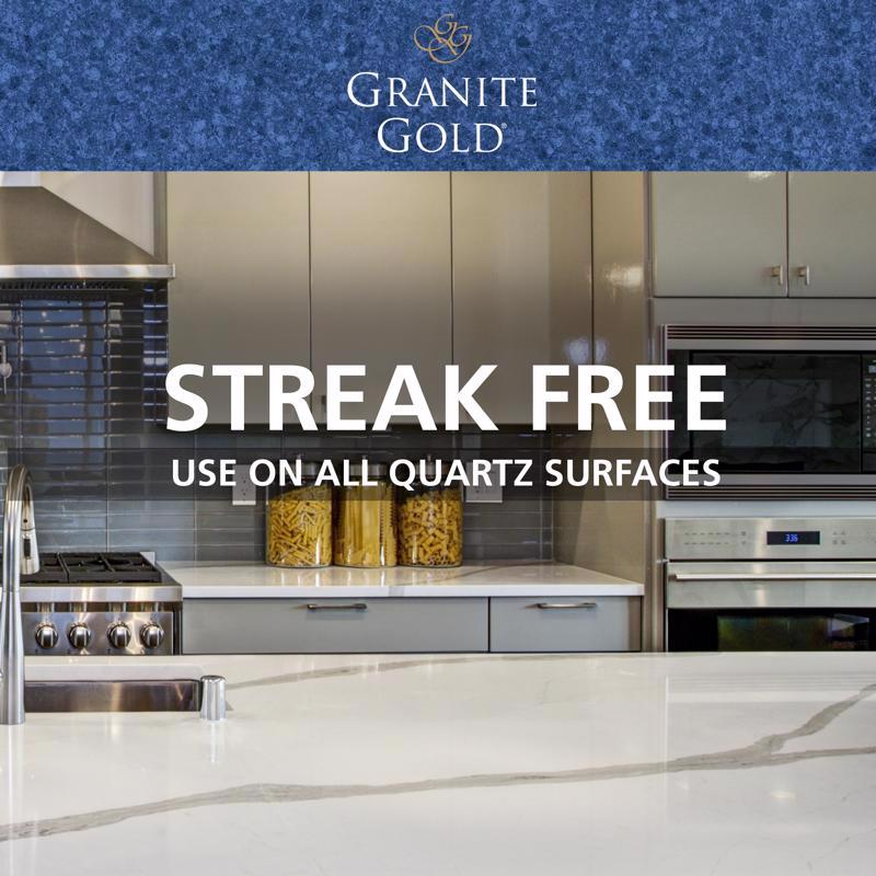 Granite Gold No Scent Quartz Cleaner 24 oz Liquid, Pack of 6