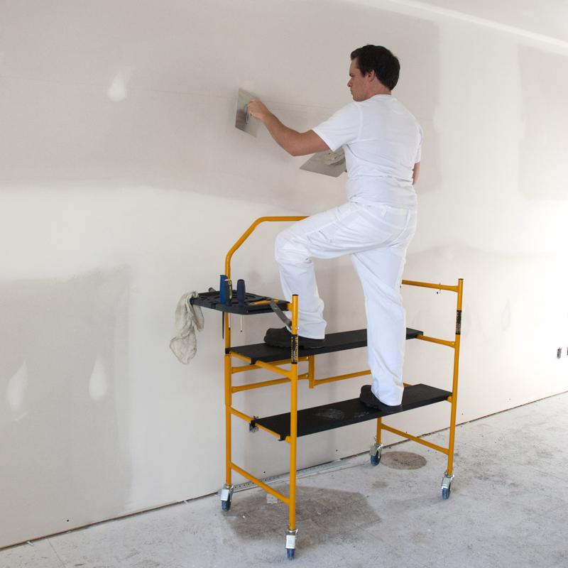 Metaltech Jobsite Steel Black/Yellow Scaffolding 1 pk