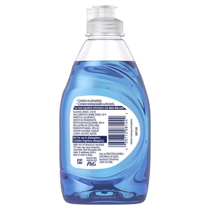 Dawn Ultra Original Scent Liquid Dish Soap 7.5 oz 1 pk, Pack of 12