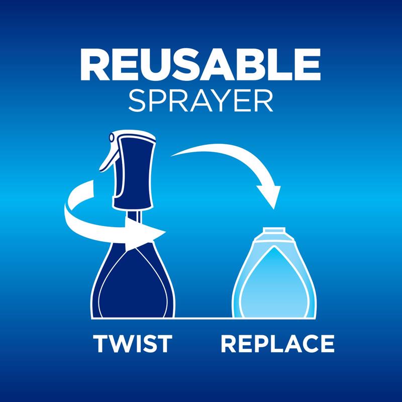 Dawn Platinum Powerwash Lemon Scent Liquid Dish Spray Refill 16 oz 1 pk, Pack of 6