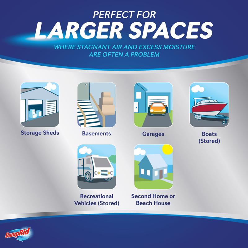 DampRid Moisture Absorber Lavender Vanilla Scent 2 lb 1 pk