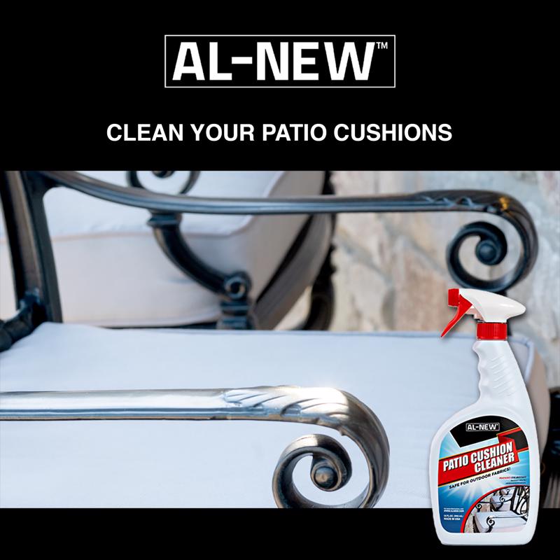 AL-NEW Patio Cushion Cleaner 32 oz Liquid, Pack of 6
