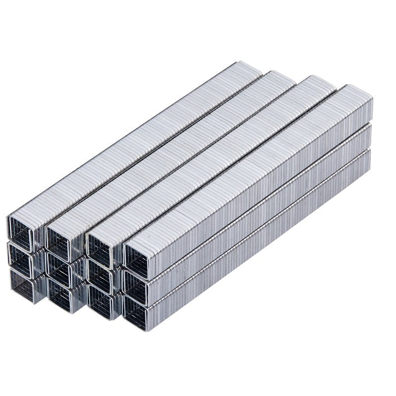 Spec Ops SPEC-HD38-5M Heavy-Duty Staple, 2.7 in W Crown, 3/8 in L Leg, Steel, Galvanized
