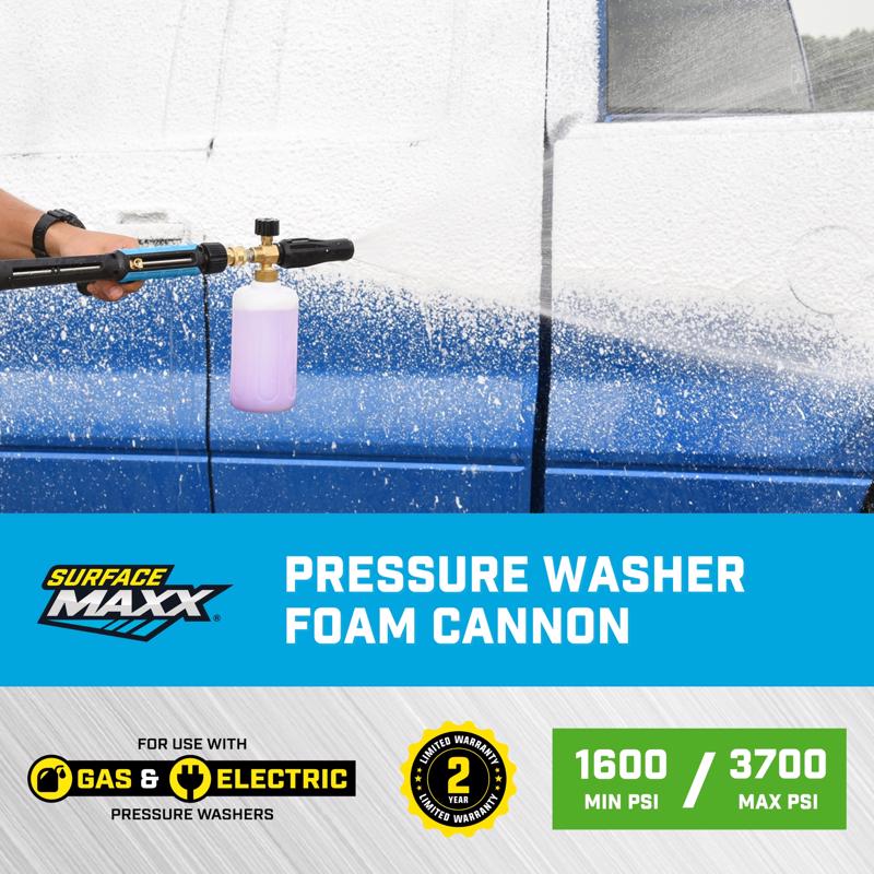 SurfaceMaxx Foam Cannon 3700 psi, Pack of 6