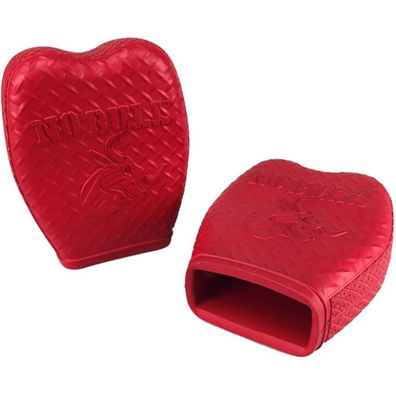 No Bull Nakoma Products Rubber/Steel Red Ladder Bumper Covers 2 pk, Pack of 3