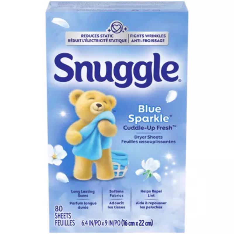 Snuggle Blue Sparkle Fresh Scent Fabric Softener Sheets 1 pk