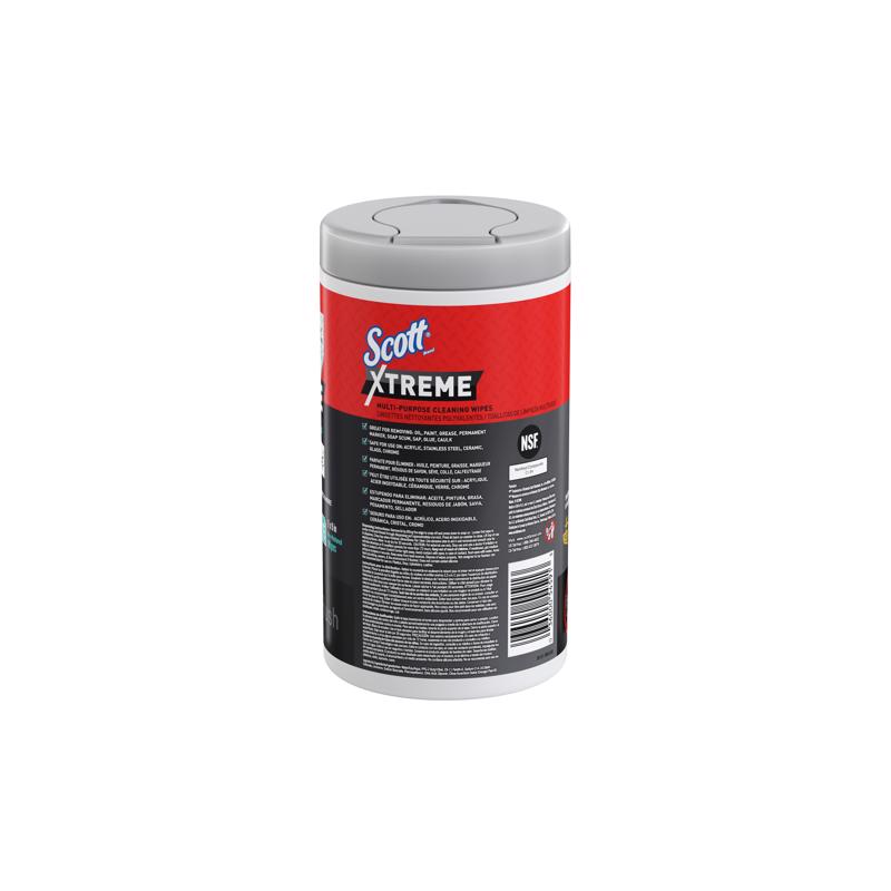 Scott Xtreme Cleaning Wipes 7 in. W X 9 in. L 75 wipes 1 pk