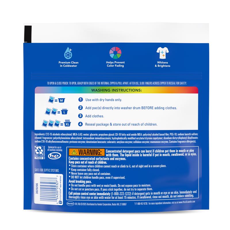 Persil Ultra Pacs Original Scent Laundry Detergent Pod 16 pk, Pack of 6