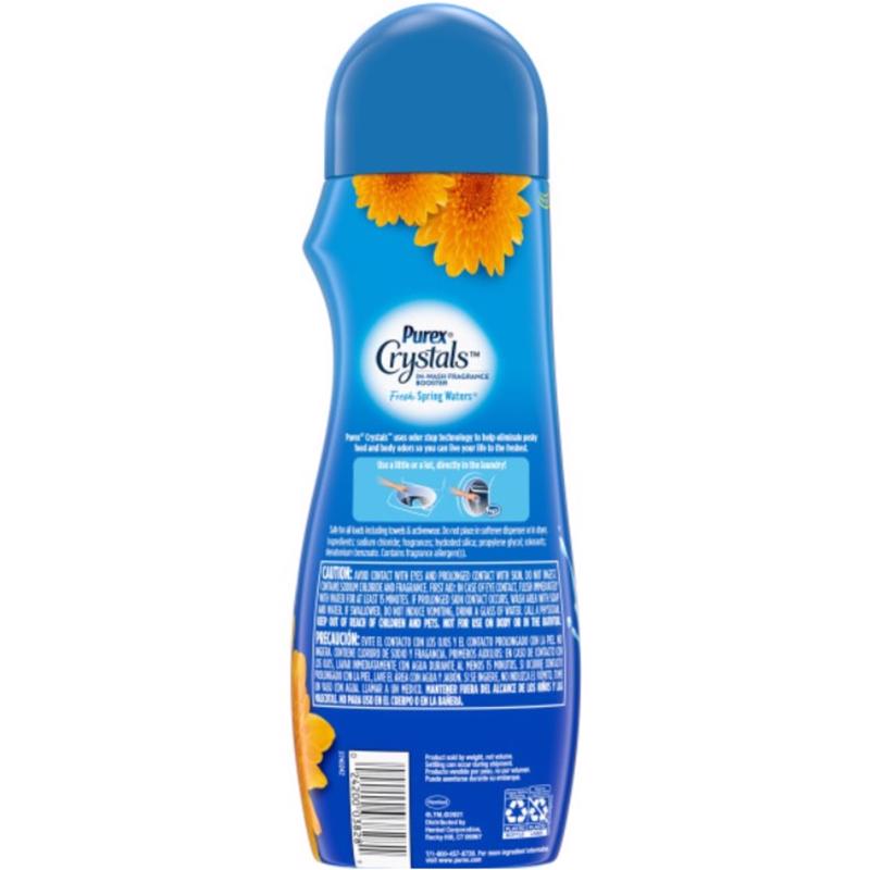 Purex Fresh Spring Water Scent Laundry Scent Booster Crystals 21 oz 1 pk, Pack of 4