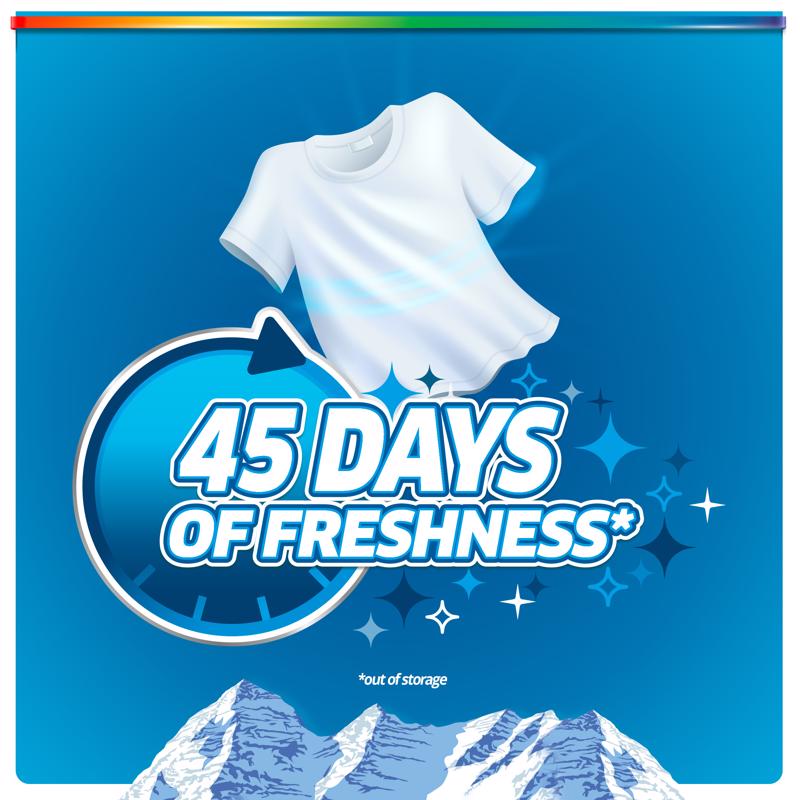 Purex Mountain Breeze Scent Laundry Detergent Pod 11.1 oz 21 pk, Pack of 6