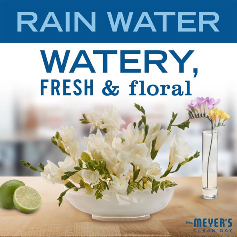 Mrs. Meyer's Clean Day Rain Water Scent Laundry Detergent Liquid 24.3 oz 1 pk, Pack of 6