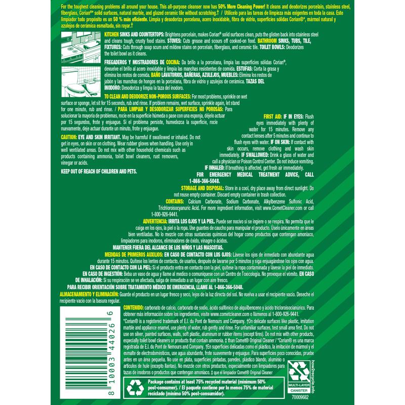 Comet Lavender Scent All Purpose Cleaner Powder 21 oz, Pack of 12