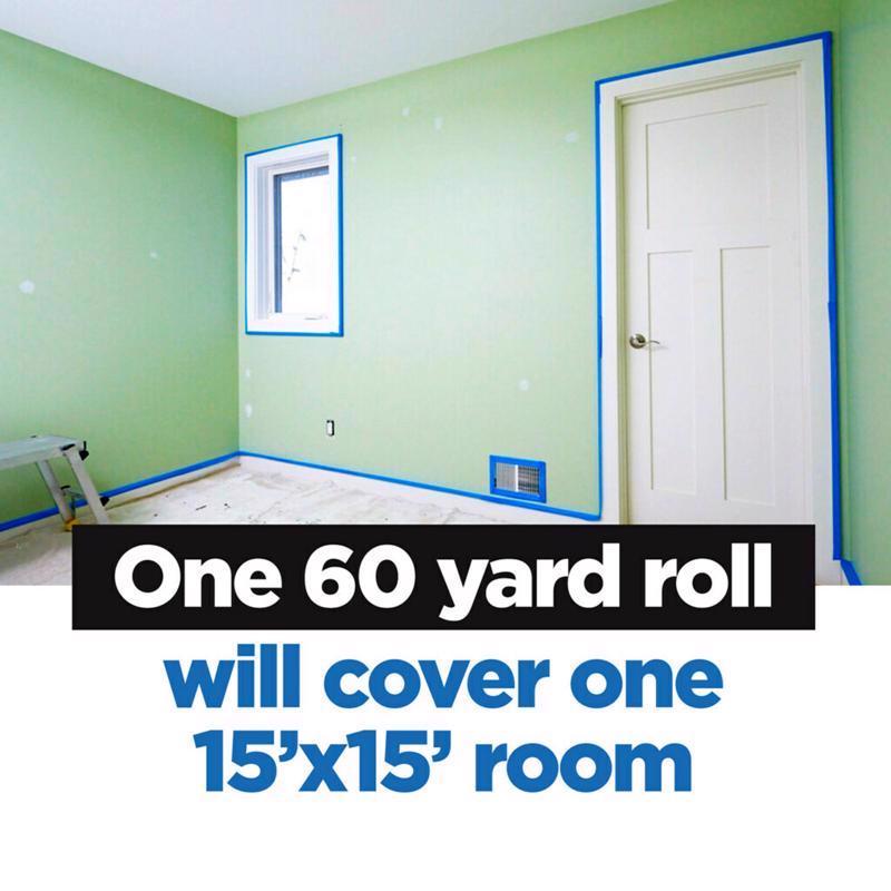 ScotchBlue 1.88 in. W X 60 yd L Blue Medium Strength Painter's Tape 2 pk