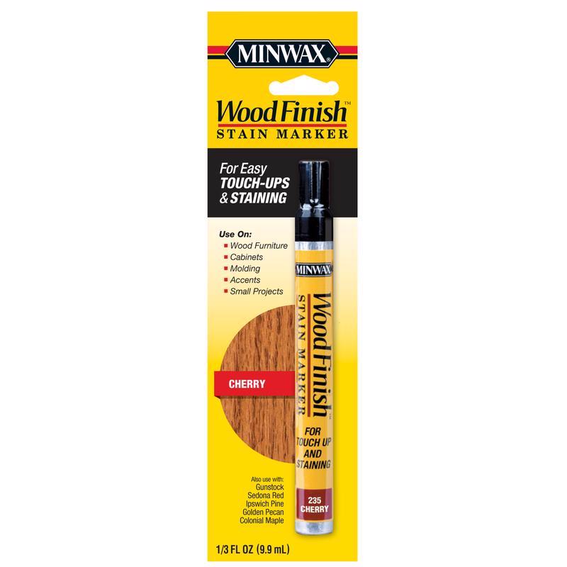 Minwax Wood Finish Stain Marker Semi-Transparent Cherry Oil-Based Stain Marker 1/3 oz