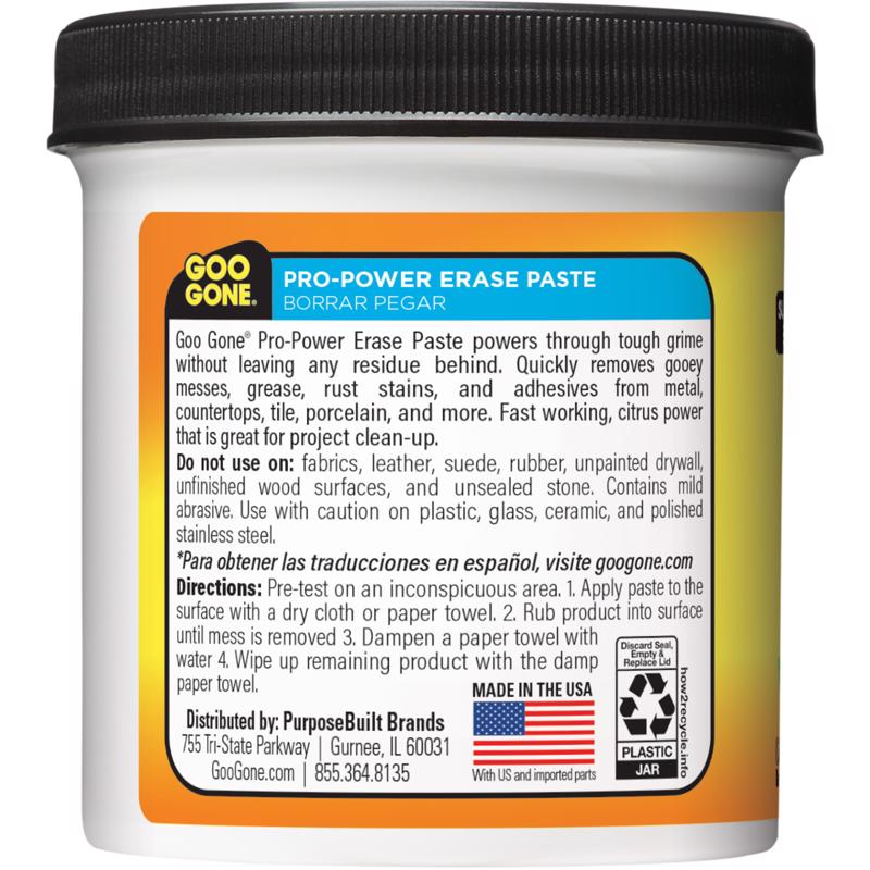 Goo Gone Paste Remover 20 oz, Pack of 6