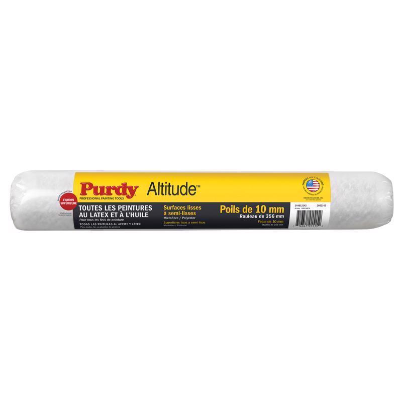 Purdy Altitude Poly Micro 14 in. W X 3/8 in. Regular Paint Roller Cover 1 pk, Pack of 6